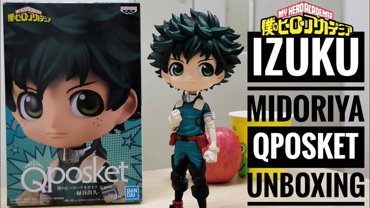 Q Posket Izuku Midoriya My Hero Academia Unboxing 僕のヒーローアカデミア 緑谷 出久 Youtube