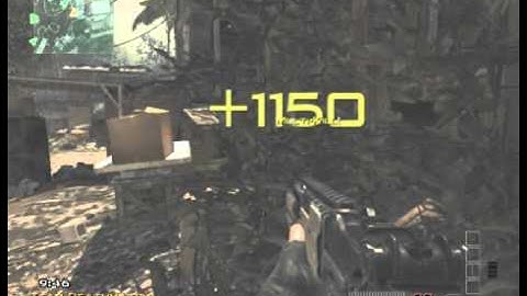 MW3 Glitch Damage on a mk14