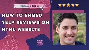 How to embed Yelp Reviews on HTML Website