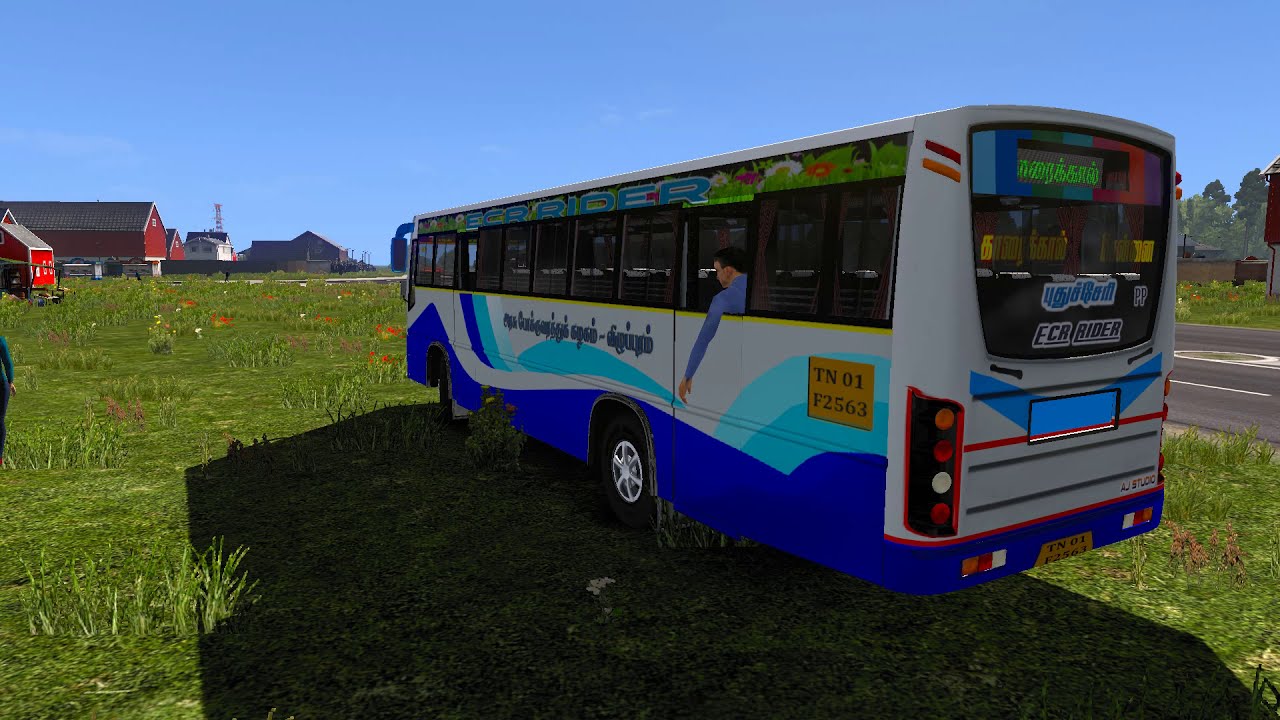 Bus Accident Caught on Camera ~ TNSTC Fast Passenger Bus