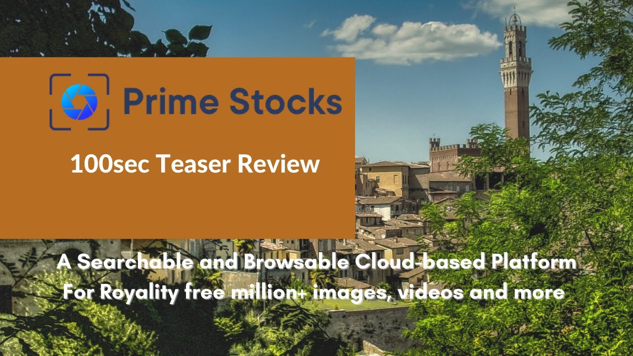 PrimeStocks Review 100sec Teaser | PrimeStocks | Million+ images, videos and more