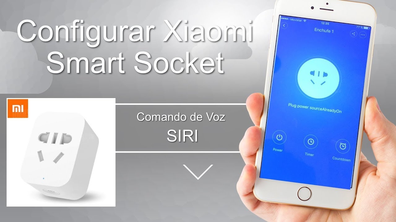 Configurar SIRI con Xiaomi Smart Socket WiFi Mi Home APP