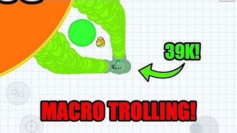 FUNNY MACRO TROLLING HACKERS!! Agar.io Mobile - LVL1 REVENGE TROLL - FUNNY/DUMB MOMENTS | AGAR.IO