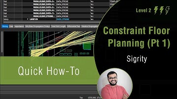 Constraint Floor Planning with Sigrity Aurora