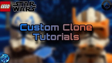 LEGO Star Wars Phase 2 Captain Rex and Commander Cody Tutorial