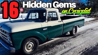Hidden Gems on Craigslist: Classic Cars for Sale by Owner!