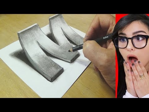 how-to-draw-3d-art-on-paper