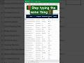 Excel Add a Dropdown List in Seconds