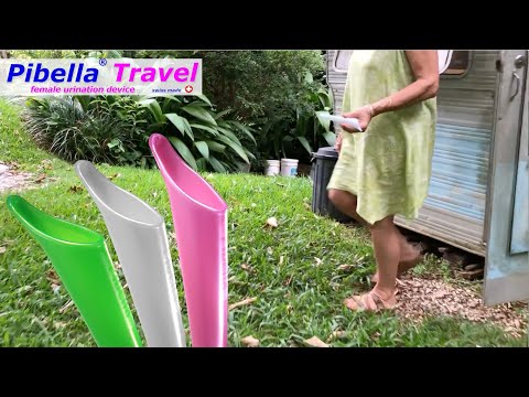 Pibella on Camping, I&#039m using the Female Urination Device on a daily basis