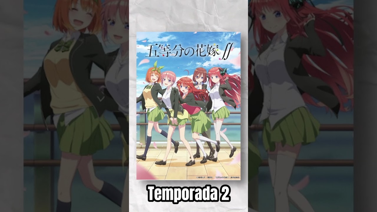 Episodios Go-Toubun no Hanayome : Relleno y Orden Cronológico