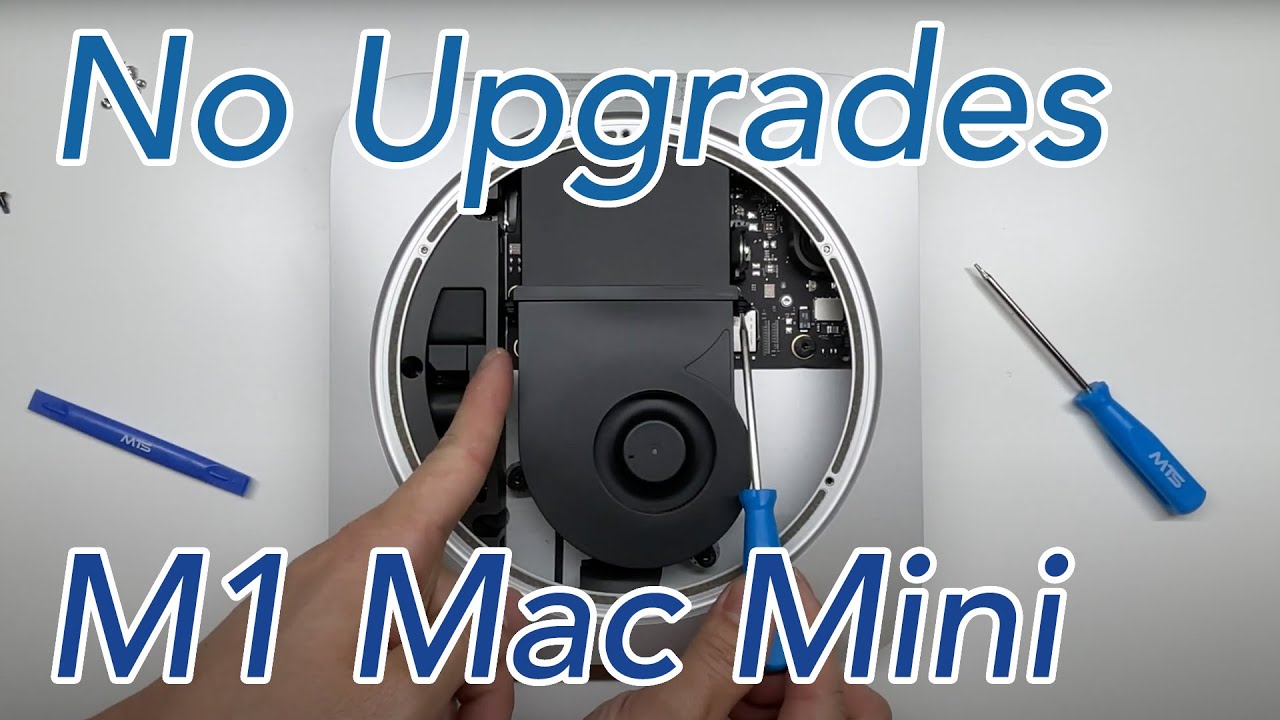 M1 Mac Mini Teardown Disassembly 2020 (M1 close-up in description)