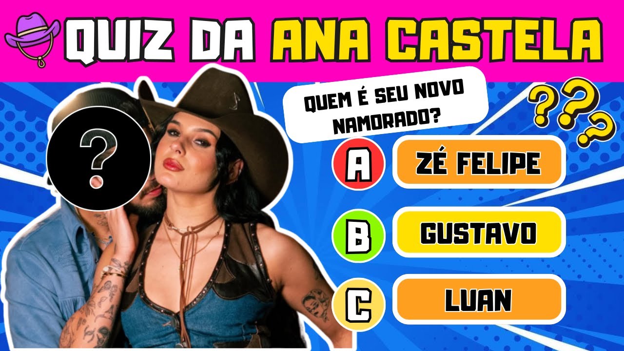 🩷🤠SUPER QUIZ da ANA CASTELA 🎤 30 perguntas que só quem é fã de verdade consegue acertar! #quiz