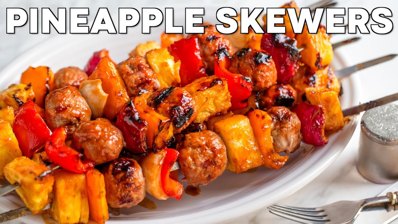 Grilled Pineapple Brunch Skewers Recipe