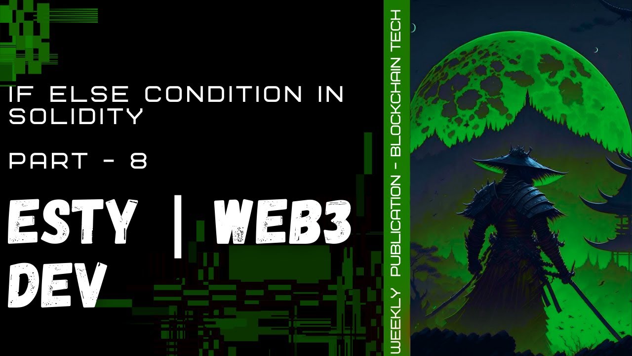 If else condition in solidity - part 8 - YouTube