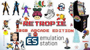 Arcade1Up Pi 3 Expansion 32gb Retropie 4.5 MAME - 2,424 Games