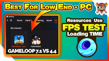 Gameloop 7.1 vs 4.4 |  PUBG Mobile Comparison 7.1 vs 4.4 on Gameloop AOW Engine 2021