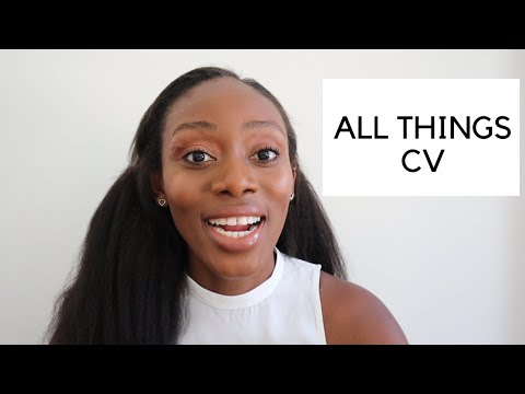 HOW TO WRITE YOUR CV FOR GRAD SCHOOL, SCHOLARSHIP AND JOB APPLICATIONS