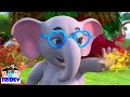 एक मोटा हाथी, Ek Mota Hathi, Tridev Kids Songs and Rhymes for Children