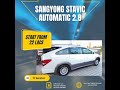 SangYong Stavic 2005 AWD Automatic | 0300-4666903 |