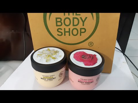 The body shop body yogurt newly launched skin care product haul, must watch before buy