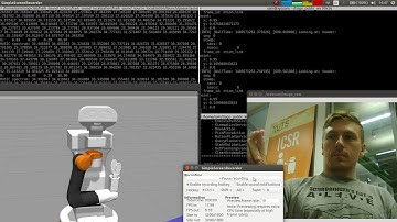 Looking at audio source with PS3eye with simulated TIAGo