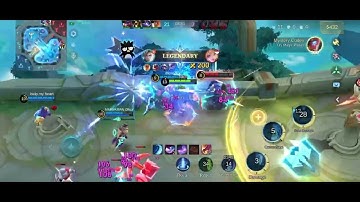 aamon||       AAMON 3X HOLY CRISTAL BUILD CAN MELT EVERYTHING😱😳AAMON BEST BUILD 2025#mobilelegends 