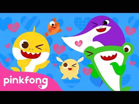 🥰 Я люблю вас! 💖 | Здоровый День Акулёнка | Пинкфонг Песни для Детей