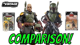 Mandalorian Vs Book of Boba Fett - A Vintage Collection Deluxe Boba Fett Comparison!