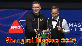 Kyren Wilson vs Ali Carter Final Shanghai Masters 2025 Snooker