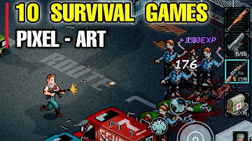 10 PIXEL ART SURVIVAL GAMES absolutly You Must PLAY and Enjoy for Android & iOS (ONLINE & OFFLINE)