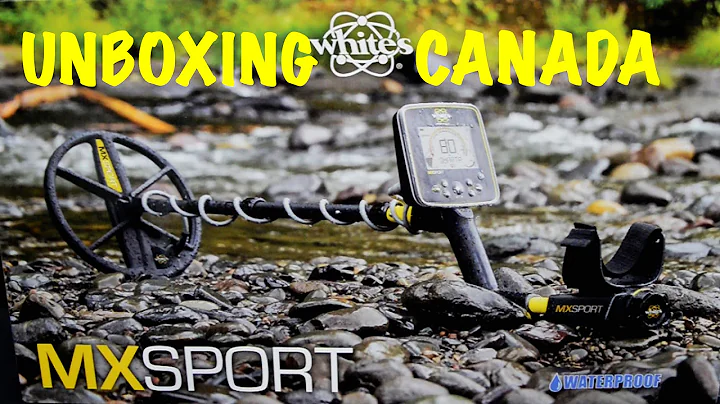 White's MX Sport Metal Detector Unboxing CANADA, b...