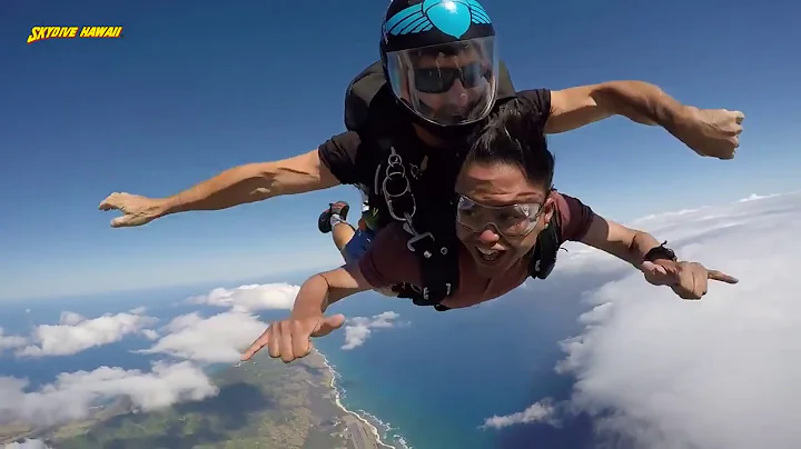Florante Galvez's Tandem Skydive with Skydive Hawaii