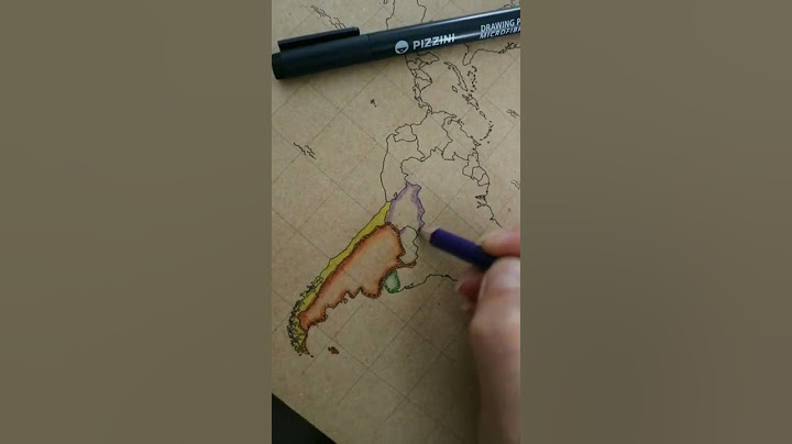 Dibujo con lápiz Dibujo Mapa