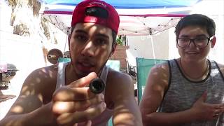 Me and Beneficial smoke some dispensary bowls (goes bad)