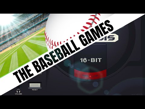 Видео: SEGA MEGA DRIVE / GENESIS - Все игры BASEBALL