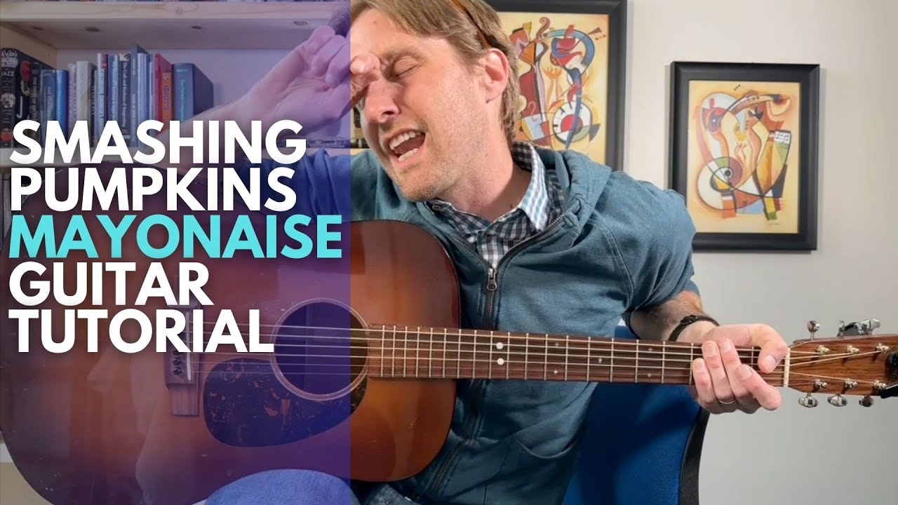 Mayonaise Guitar Tutorial by Smashing Pumpkins Guitar Lessons with