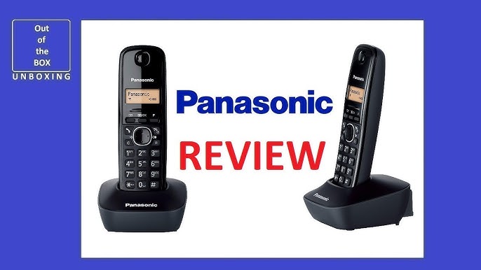 Panasonic KX-TG6724, Pack 4 telefonos inalámbricos