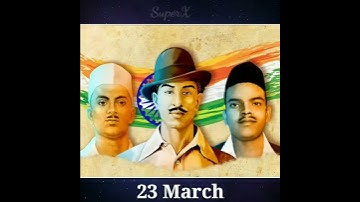 23 March Shahid Din Status Bhagat Singh, Rajguru, Sukhadev Bhagat Singh WhatsApp status #bhagatsingh