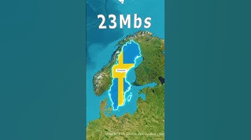 Het land met het snelste internet???🤔