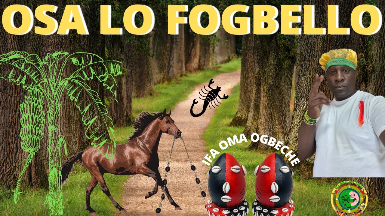 Interpretación en ifa del signo 9-8 OSA LO FOGBEYO,OSA ESHU🦜