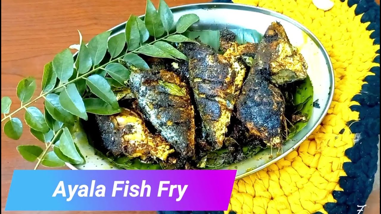 Ayala fish fry / Kanakatha fish fry / Indian Mackerel fish fry in Tamil
