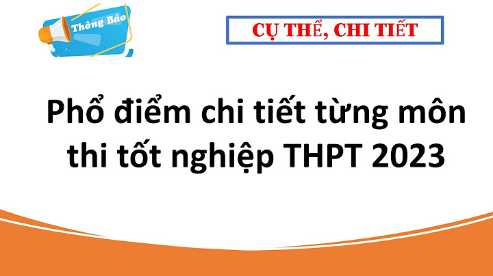 So sánh phổ điểm của năm 2023 và năm 2023