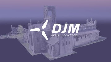 DJM Aerial Solutions Mapping Kirkstall Abbey