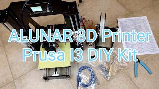 ALUNAR 3D Printer Prusa I3 Self Assembly DIY Kit