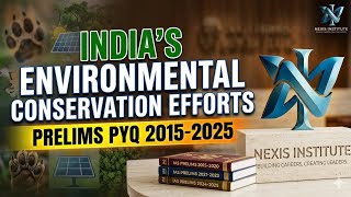 Environmental conservation efforts by India 