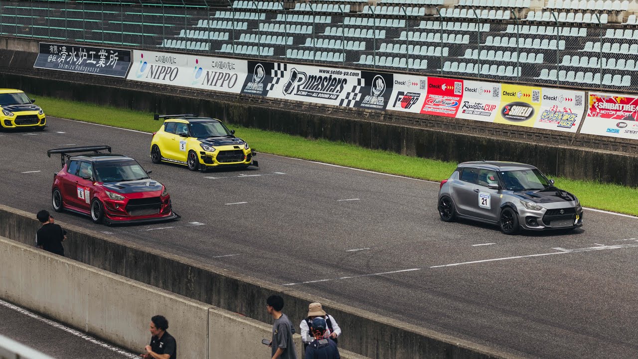 SWIFT Cup Trophy 2025 Round2 セントラルサーキット 1400ターボover225クラス 優勝