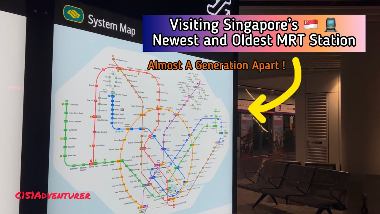 Visiting Singapore’s Newest and Oldest MRT Station [CC]