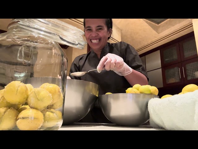 Lemon Pickle making at home class=