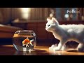 Strange looking cats... and goldfish   -  A Pollo AI video challenge using Hailuo