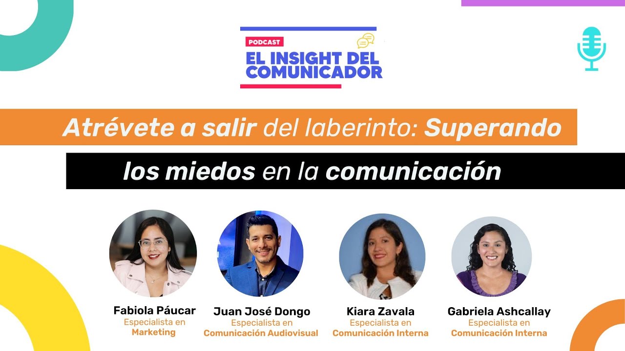 Atrévete a salir del laberinto: Los miedos de los Comunicadores - YouTube